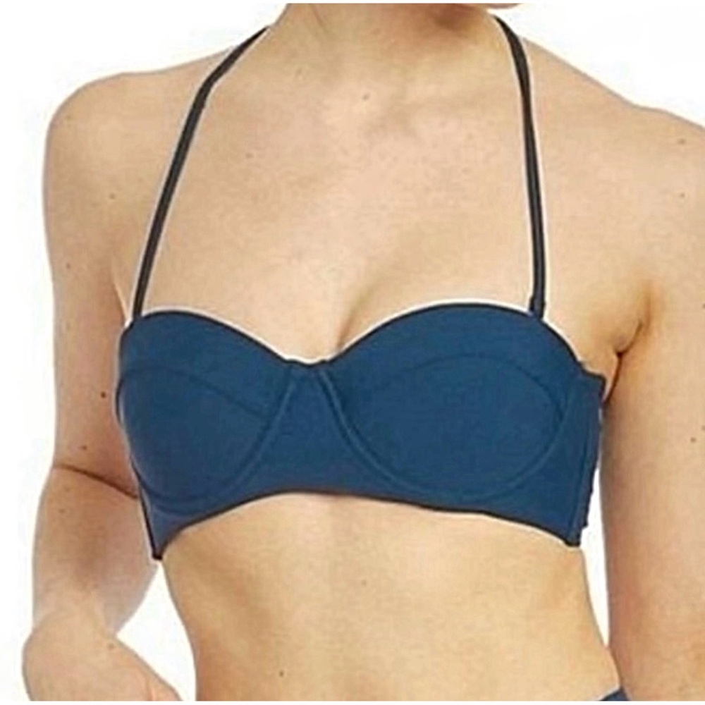 Juicy Couture Teal Bikini Top, size Medium